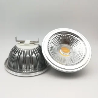 ROSTSTAR-bombilla LED COB de aluminio para el hogar, foco de Base G53 y GU10, AR111, 15W, DC12V, AC110-240V, AR111