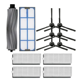 Rodillo de aspiradora Cepillo Lateral principal filtro primario Hepa de polvo para piezas de Robot aspirador AMIBOT Animal H2O Connect X610
