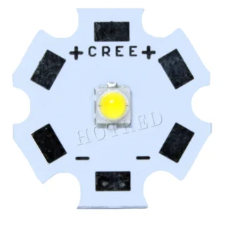 Chip de diodo LED de alta potencia, emisor de luz blanco neutro, Blanco cálido, XPE2, XPG2, 10 piezas, 1W, 3W, XPE 3535 SMD
