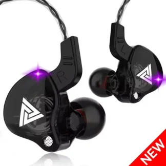 En Stock QKZ AK6 auriculares intrauditivos 6 unidad de controlador dinámico auriculares con micrófono estéreo deportes HIFI Subwoofer auriculares Monitor auriculares