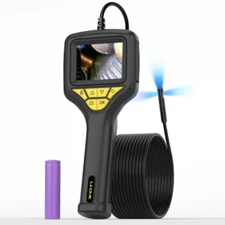 Cámara endoscópica con pantalla IPS de 2,8 pulgadas, 720P, IP67, Cable rígido de 1-15m, cámara de inspección por boroscopio Industrial para tuberías, 2600mAh