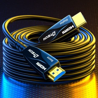 Cable de fibra óptica Hdmi de ultra alta velocidad de 40m compatible con 18Gbps 3D 4K @ 60Hz HDR ARC HDCP 2,2 HDMI 2,0 Cable de fibra