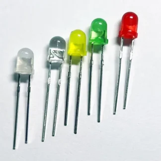 Diodo led verde de inserción directa, leds pequeños, lámparas de flash lento rápido de 3MM, cuentas verdes, cuentas de lámpara led en línea F3