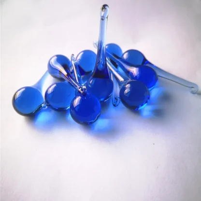 Piezas de araña de cristal con forma de gota de agua azul de alta calidad, 20 piezas, decoración de ventana y lámpara para el hogar, colgantes de cristal colgantes (anillos gratis)