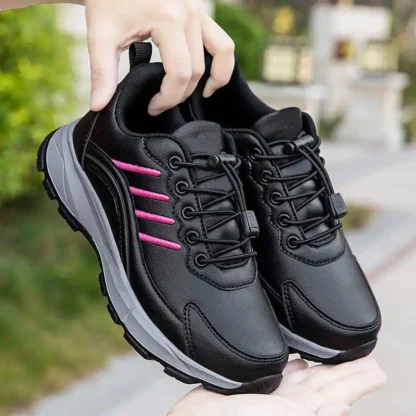 Zapatillas de deporte de verano para mujer con parte inferior gruesa perforada, zapatos deportivos y de Fitness tejidos para mujeres mayores, liquidación Tenix