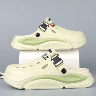 Zapatillas de masaje para hombre, sandalias de interior, zuecos de playa, chanclas suaves y cómodas para exteriores, zapatos informales para hombre, chanclas, Zapatillas de casa para mujer