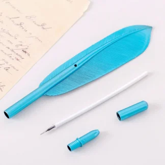 Bolígrafo de escritura Plume, bolígrafo de tinta de Gel suave, suministros escolares de oficina para estudiantes, bolígrafos de letrero de oficina de diseño creativo, suministros de negocios, 6 uds.