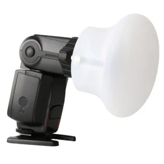 Difusor de luz de silicona magnético, esfera de goma, accesorios de Flash Modular para Godox ForCanon ForNikon ForYongnuo, cámara Speedlite