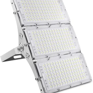 Luz de inundación LED de 300W, seguridad exterior superbrillante de 24000LM con IP66 impermeable para garaje, jardín, estacionamiento