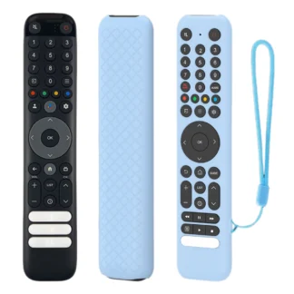 Funda de silicona para mando a distancia TCL RC716/RC833 GUB1, funda protectora antideslizante para mando a distancia, funda de silicona a prueba de golpes