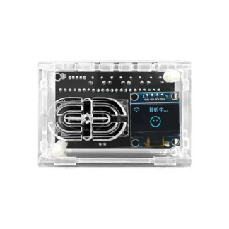 ABUO-Kit de aprendizaje interactivo de voz AI Chatbot DIY Kit con pantalla de visualización ESP32-S3-N16R8 Placa de desarrollo para Xiaoz