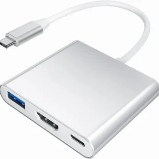 10 Uds nueva gran oferta 4K30Hz USB C a HDMI adaptador 3 en 1 100W PD carga rápida 5GBps para ordenador portátil/iPhone/Samsung/HUAWEI/XIAOMI