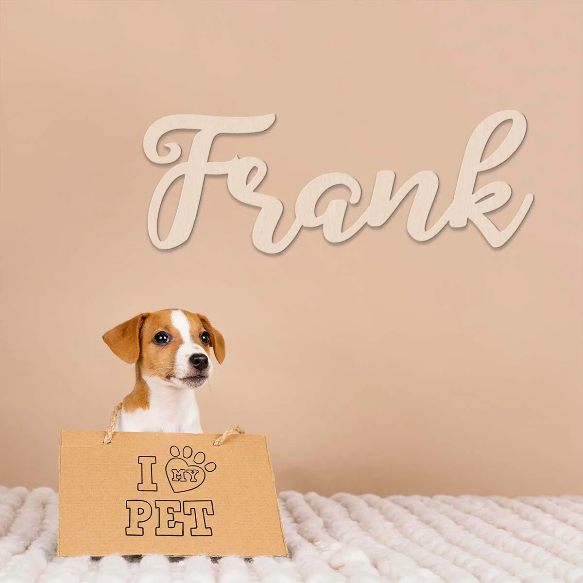 Frank-letreros de pared de Metal con texto personalizado, placa de pared de Metal, decoración para sala de estar y dormitorio, extraíble, 1 ud.