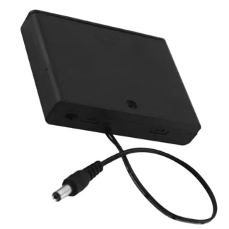 Caja de Almacenamiento con Clip para Conectores de Cable, Fuente de Alimentación para Sistema Robótico Monolítico