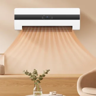 Calentador eléctrico montado en la pared Calentador de ahorro de energía y ahorro de energía Calentador doméstico Aire acondicionado pequeño móvil Frío Cálido Doble uso