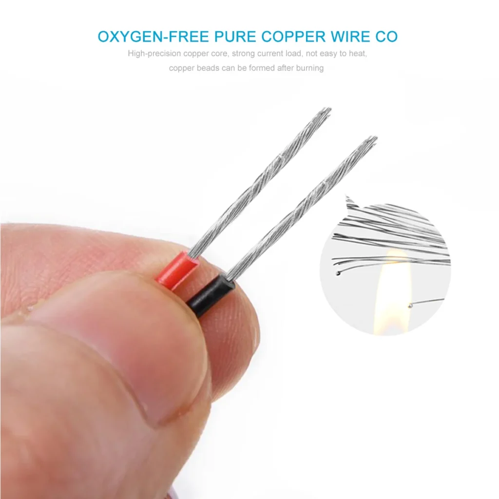 Cable de cobre para altavoz, 20M, 30M, 50 pies, 100 pies, Flexible, duradero, transmisión de señal plana, carrete LED estéreo para el hogar, 1 ud.