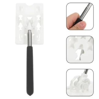 Varilla para Tarjetas de Estacionamiento con Función de Extensión Automática para Pago de Peaje de Vehículos, Herramienta Telescópica para Centros Comerciales y Garajes