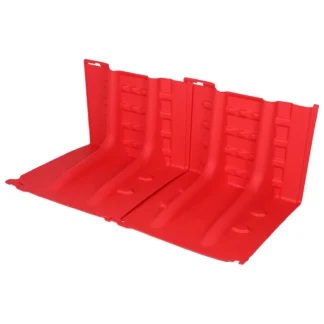 Barrera de protección contra inundaciones en forma de L, tablero de inundaciones ABS, barrera de agua de plástico para deflectores de Control de inundaciones domésticas