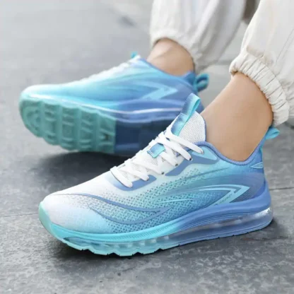 Suela plana suela de tenis hombres botas de diseñador mulas zapatillas de deporte para hombres 36 tamaño hombres zapatos azules deporte costura Industrial Loofers