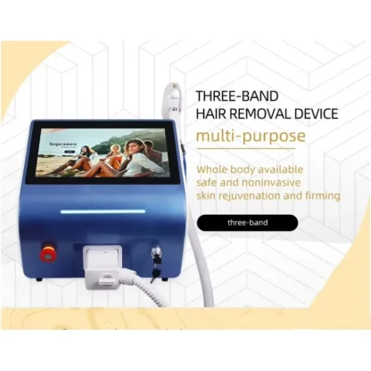 2025 755 940 1064 Depilación de la máquina del laser del diodo 808nm para las mujeres de los hombres del salón