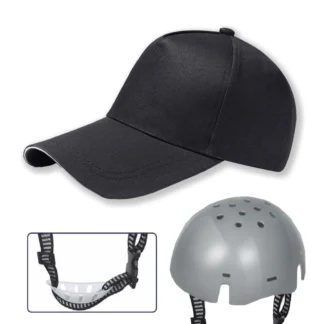 Casco de seguridad ligero para verano, gorra de béisbol anticolisión, transpirable, portátil, de fábrica, de ala corta