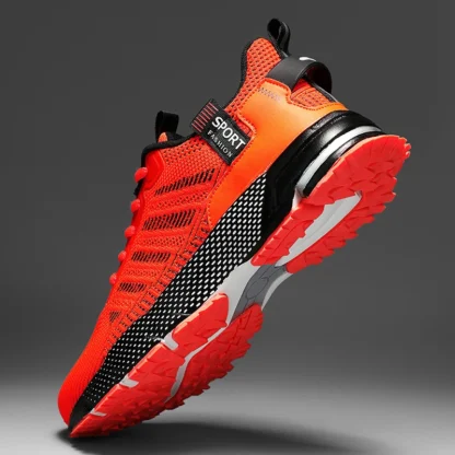 Zapatillas de deporte de moda para hombre, zapatos ligeros y cómodos transpirables para caminar, deportes informales, correr, tenis, gimnasio, zapatos de entrenamiento para hombre