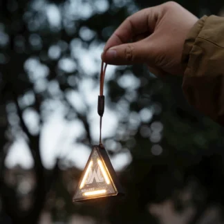 Luz LED de advertencia de conducción nocturna, brillo ajustable, luz de advertencia de alta visibilidad, carga tipo C, resistente al agua para senderismo y pesca