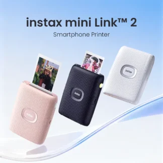 Impresora Original Fujifilm Instax Mini Link 2/Link 3 impresoras para cámaras fotográficas Instax (20/40 hojas Instax Mini película blanca)