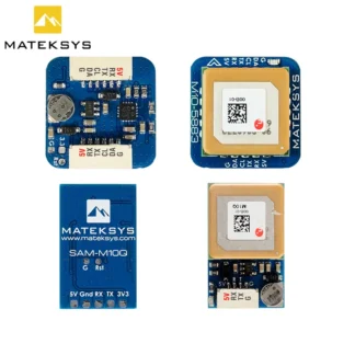 MATEK Mateksys GNSS U-blox M10Q/ M10Q-5883 4-9V GPS Brújula magnética incorporada/AirSpeed