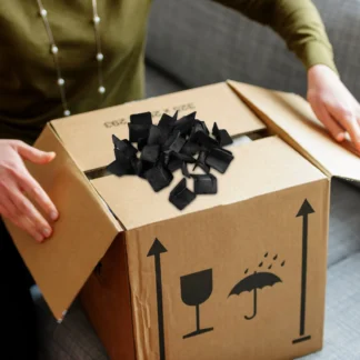 30 Protectores de Esquinas de Plástico Anticolisión para Cartones, Protectores de Esquinas Resistentes para Embalaje, Protección de Bordes para Seguridad en el Envío