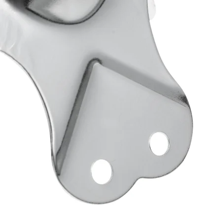 10 protectores de esquinas de metal cromado, protectores de bordes de bola, protectores de esquinas para estuches de transporte, herrajes resistentes para estuches de transporte, protectores de bordes de cajas