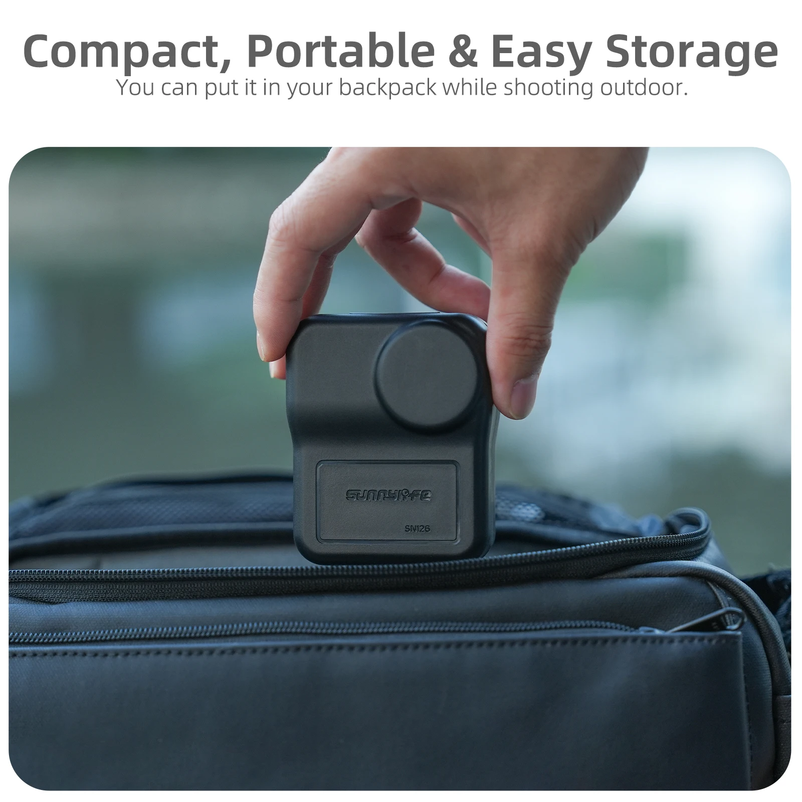 Nueva Mini bolsa de almacenamiento para DJI Osmo Nano caja portátil cámara deportiva funda protectora impermeable para accesorios DJI OSMO NANO