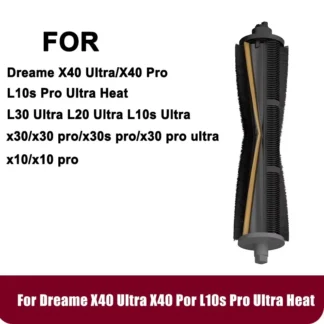 Cepillo TriCut apto para Dreame X40 Ultra, X30 Pro, X20 Pro, S10, S20 Pro Plus, L10S Pro Ultra, Mova E30 Ultra, Xiaomi M30S, M40,H40
