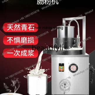 Molino Eléctrico A601 para Moler Piedra, Harina de Arroz, Leche de Arroz, Tofu, Leche de Soja, Piedra Azul Natural