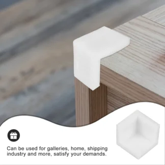 12 protectores de esquinas de ángulo recto para muebles, protectores de bordes para embalaje, cajas de embalaje, marco de algodón perlado EPE para cajas de envío