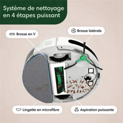 A76G-para Irobot Roomba Combo Essential, Roomba Vac piezas esenciales rodillo principal Cepillo Lateral filtro Hepa paño de mopa Accesorios