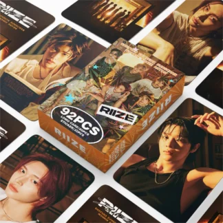 92 unids/set RIIZE Idol Boy nuevo álbum fama tarjetas Lomo SHOTARO EUNSEOK WONBIN SUNGCHAN HD Printd tarjetas fotográficas y pegatinas regalo para seguidores