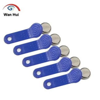 5/10 Uds TM1990A F5 RW1990 Chip de memoria táctil tarjeta TM etiqueta IB para DS1990a iButton acceso a puerta copia regrabable clon