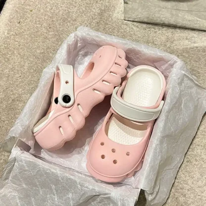 Zapatos antideslizantes de otoño talla 44, tenis blancos tejidos para mujer, zapatillas deportivas de moda para adolescentes, lo más vendido único