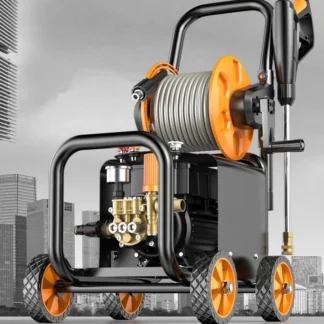 HXL-lavadora de coche para el hogar, bomba de agua de alta presión de 220V, máquina de limpieza de refuerzo de alta potencia, lavado de suelo