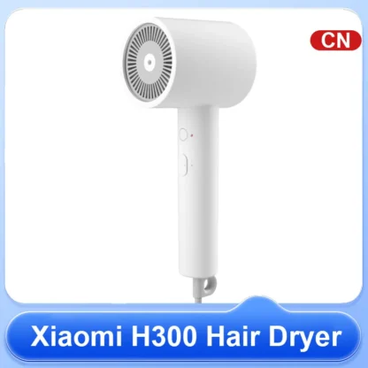 XIAOMI MIJIA Mi secador de pelo iónico, cuidado del cabello de iones negativos de secado rápido profesional para el hogar 1600W secador de pelo eléctrico difusor