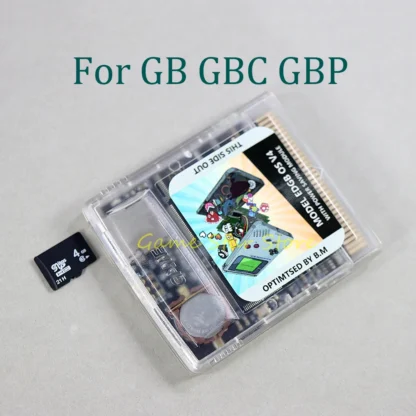 Tarjeta de juego Remix de ahorro de energía con tarjeta 4G TF para consola Gameboy GB GBC GBP, cartucho de juego 2700 en 1, versión EDGBS PRO, 1 ud.