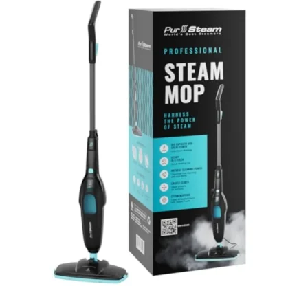 PurSteam-fregona de vapor profesional, limpiador de suelos multisuperficie para azulejos de madera dura, alfombra laminada, calentamiento rápido, químico ligero