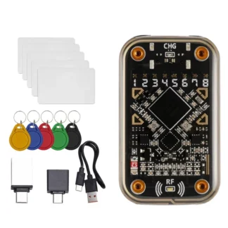 Emulador de tarjetas ultra inteligentes camaleón, lector de chips inteligentes RFID + llavero 5Xcuid, tarjeta 5Xuid compatible con escritor de lectura NFC