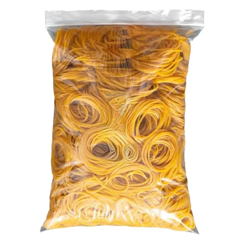 Los juguetes industriales con banda de goma amarilla duraderos y resistentes a altas temperaturas de alta elasticidad son ampliamente utilizados, juego de 100 piezas