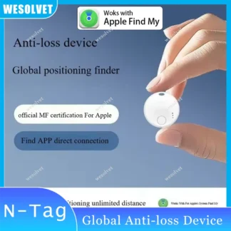 Localizador antipérdida, rastreador de etiquetas inteligente para teléfonos Apple, funciona con Apple' Find My App, bolsa buscador de llaves, sistema inteligente ios, etiqueta de aire