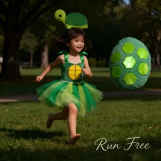 Disfraz de tortuga de actuación para niños, disfraz de Cosplay adecuado para fiestas de disfraces de carnaval y actuaciones en escenario