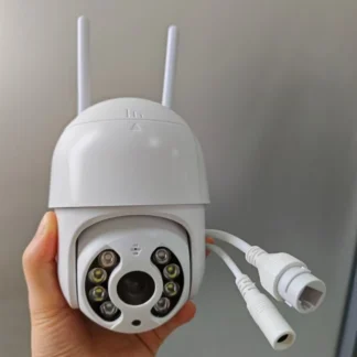 Seguridad inalámbrica AI seguimiento humano Audio bidireccional HD cámara nocturna a Color 8MP vigilancia PTZ Wifi IP cámaras con Zoom 4X para exteriores