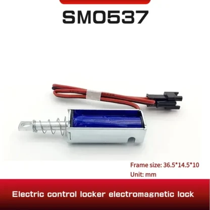 1 unidad TAU-0537 cerradura electromagnética DC 6V/12V/24V cerradura magnética cerradura eléctrica 1.5A/2A/1A solenoide lineal