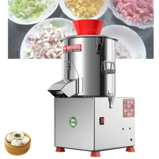 Picadora de repollo de 1000W, picadora eléctrica de acero inoxidable para alimentos y verduras, granulador de verduras, picadora de carne multifunción